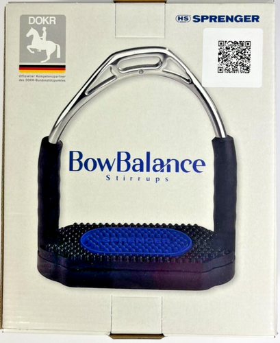 Sprenger Bow Balance Stirrups 130mm - Stainless Steel - Picture 3 of 4