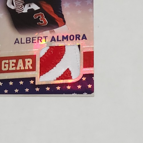 ALBERT ALMORA 2015 PANINI USA GAME GEAR #4 3 COLORED 4 BREAKS PATCH 5/5 RED... - Picture 2 of 11