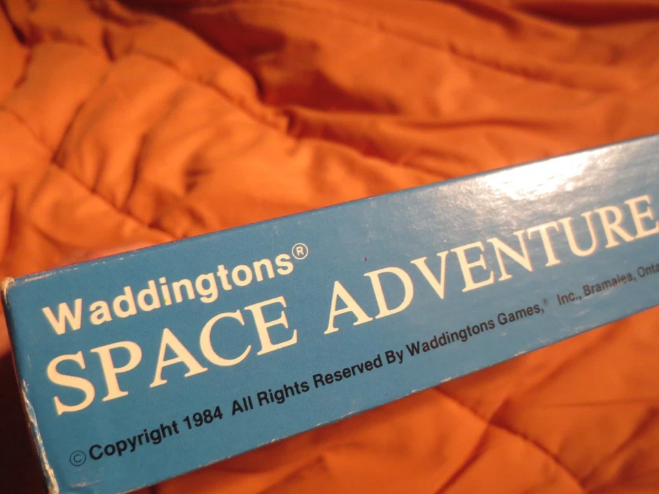 Rompecabezas láseres ardientes Waddingtons Space Adventure de colección raro Foto 4 de 4