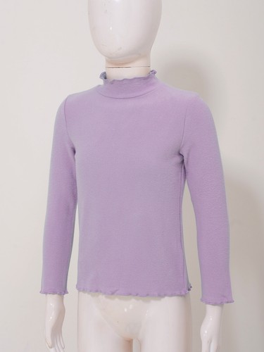 Kids Girls Pullover Slim Fit Tops Undershirt Sweater Warm Fall Winter Casual - Picture 18 of 77