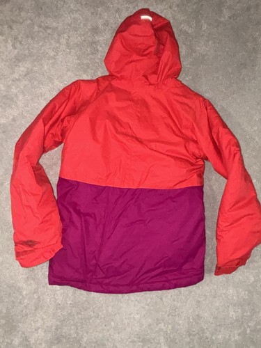 columbia crash out coat snow ski coat large red Pink purple EUC - Picture 5 of 8