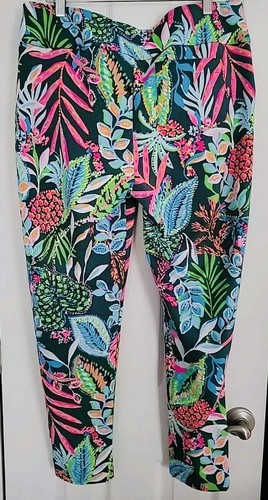 Neu mit Etikett Lilly Pulitzer CORSO HOSE, Multi, Sunshine Jungle Golf, Größe 10 - Bild 5 von 16