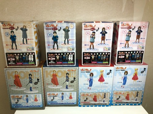 K-ON! Yui Tsumugi Ritsu Mio Figure 8Set BANPRESTO - Picture 3 of 4