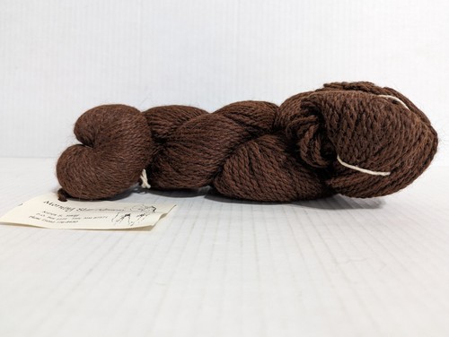Hilo de alpaca marrón 4,25 oz 1 madeja de alpacas Morning Star en Nuevo México - Imagen 2 de 4