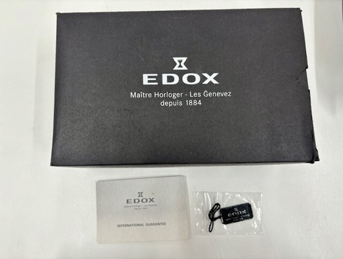 EDOX Class One Chrono Offshore 01106-TIN-AIN-B Day-Date Automatic Men's Watch - Picture 9 of 9