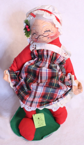 Vintage Annalee Large Mr. & Mrs. Claus Santa 1967 1968 - Holiday Christmas Decor - Picture 3 of 15