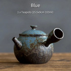 Ceramic Kyusu Teapots Gongfu Tea Pot 320ml