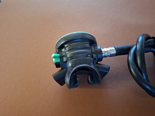 APEKS TX40 2nd Stage Scuba Regulator Green With Hose 1/2" Fitting Diving Dive - Picture 5 of 7