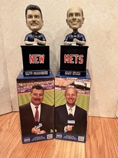 Keith Hernandez + Gary Cohen NY Mets #1 and #3 Bobblehead in GKR Set SGA 2022