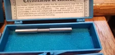 Deltronic .2173 Gage Pin Class X With Certification of Accuracy  