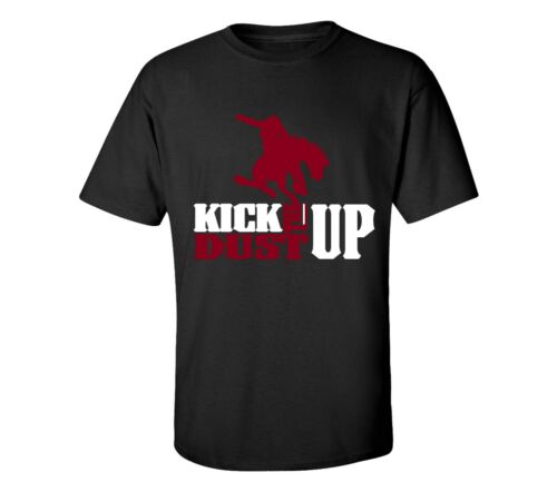 Kick the Dust up Bucking Horse Cowboy Western Country redneck shirt s m l xl xxl - Picture 3 of 3