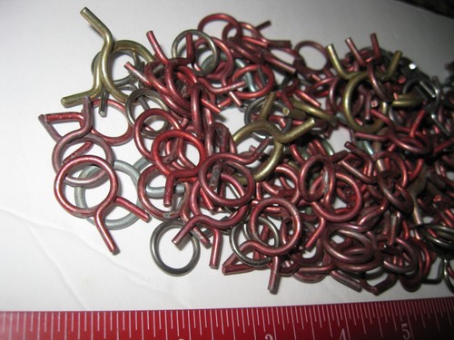 NEW Spring Hose Clamps, 1/2" TO 5/8" ID WT. 12OZ. 75+ PCS FUEL/WATER - Picture 2 of 5