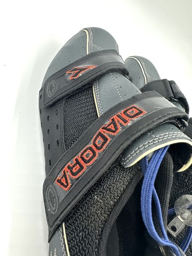 Diadora black and dark gray, cycling shoes. Men's 9.5 (eur 43) - Picture 8 of 19