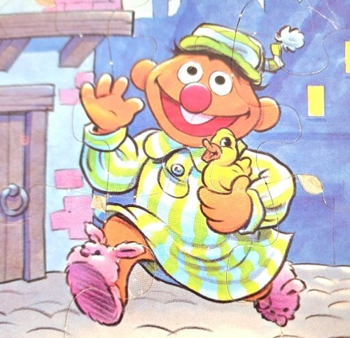 3 Rompecabezas de Plaza Sésamo de Colección Años 80 Big Bird Bert Ernie Cindy Lou - Imagen 17 de 19