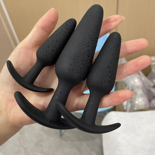 3pcs Silicone Anal Beads- G-Spot Butt Plug Prostate Massager Vaginal Stimulation - Picture 14 of 39