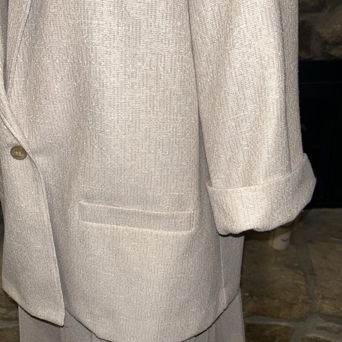 Alfred Dunner 3-Piece Suit W/ Pleated Skirt, Blazer And Elastic Waistband Pants - Picture 3 of 12