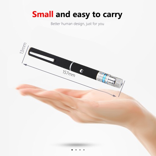 High Power Militär 405 nm lila Laser Stift sichtbarer Strahl Licht Laser Pointer 500M - Bild 18 von 19