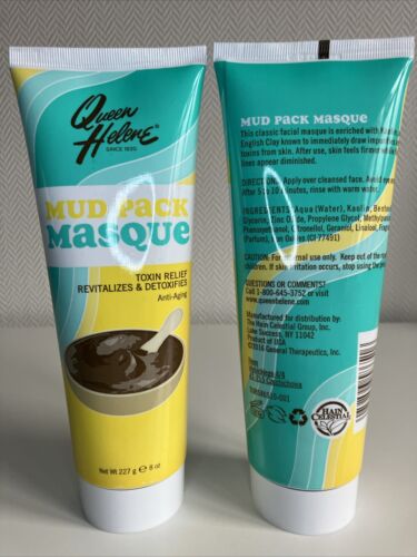 QUEEN HELENE Mud Pack Masque 227g Toxin Relief Revitalises Anti-Aging(Pack of 2) - Picture 7 of 7