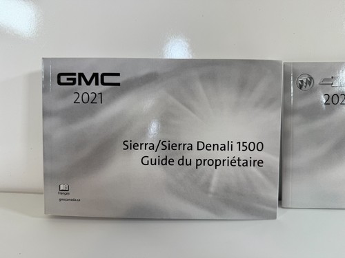 2021 GMC Sierra 1500 FRENCH Owners Manual Free Shipping OEM - Foto 2 di 4