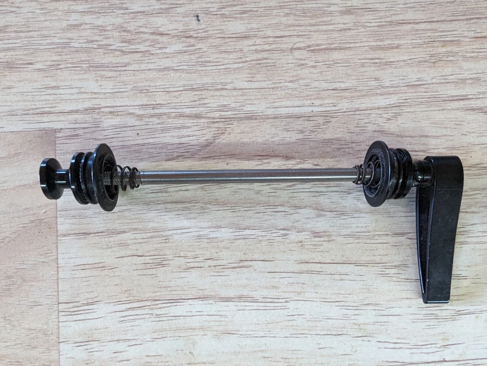 USE Spin Stix Titanium Blue Anodized Front Skewer Vintage Lightweight - Image 2 of 4