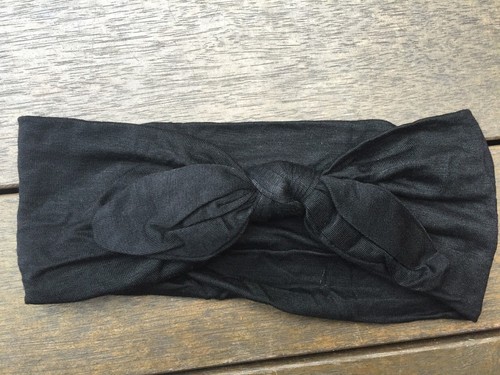 Women Girls 70' 60' Retro Bunny Party bow boho Headband Hair band Bandana Wrap - Picture 15 of 38