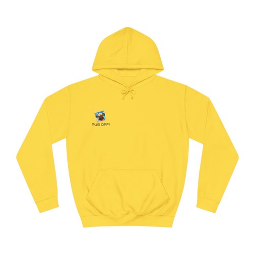 Copy of Pug off Unisex College Hoodie dog puppy pet animal lover owner gift - Picture 10 of 33
