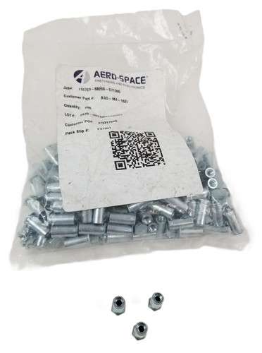 208pcs Aero-Space BSO-M4-16ZI Blind Threaded Standoffs Types BSO, BSOA, BSOS NEW - Picture 2 of 4