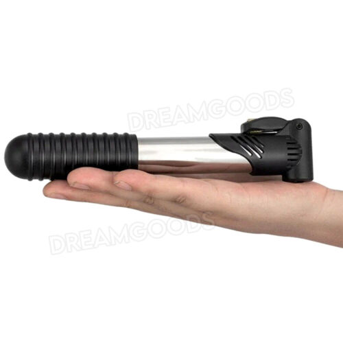 Aluminium MINI BICYCLE AIR PUMP Bike Hand Ball Inflator Portable Cycling Tyre AU - Picture 8 of 9