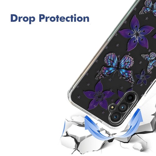Phone Case for Samsung Galaxy A15 5G S156V Hybrid Dual Layered Cover - Picture 3 of 13