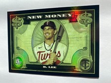 2023 Bowman Platinum New Money BROOKS LEE #NM-18 Minnesota Twins RC