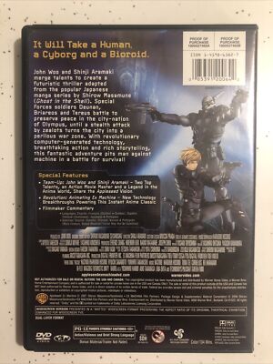 Appleseed: Ex Machina (DVD, 2008) Anime Action Cartoon