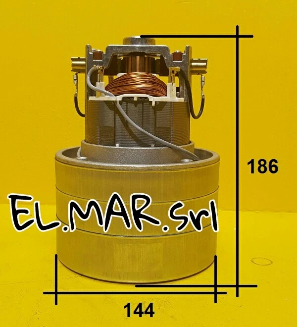- SENZA MARCA//GENERICO - Motore Elettrico Tristadio 1400 W Aspirapolvere aspiratore industriale a secco