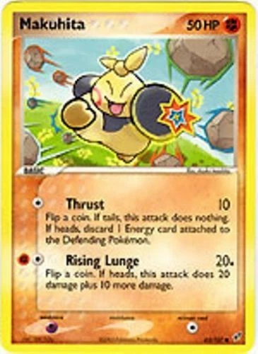 Pokemon - Makuhita 65/107 - EX Deoxys Reverse Holo NM-MINT