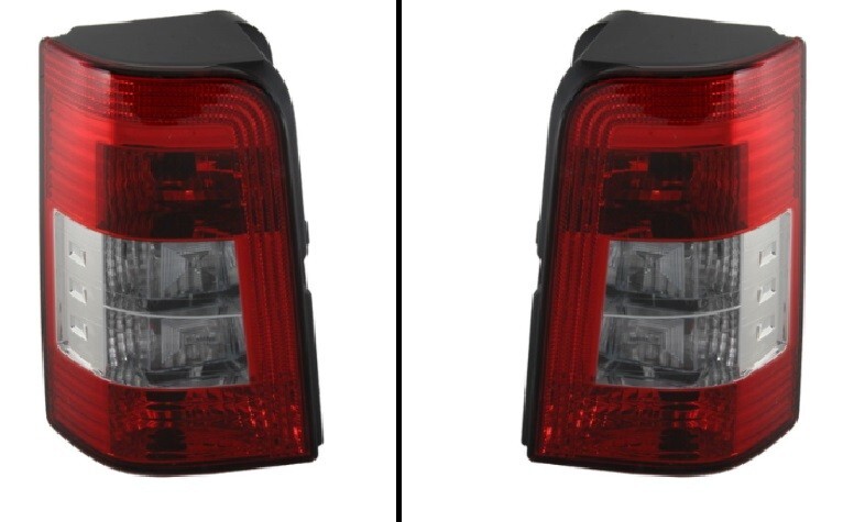 Feu arriere Peugeot Partner avec lentille en polycarbonate traité anti-jaunissement