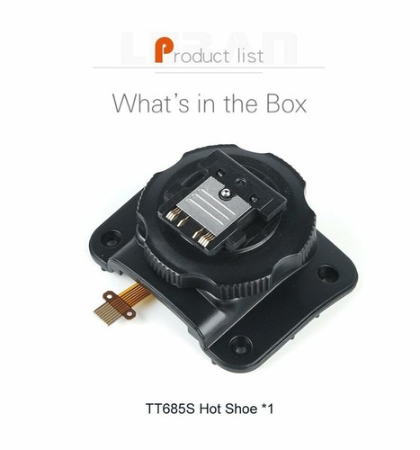 Godox TT685S Flash Speedlite Hot Shoe Mounting Foot Replace Accessories Parts - Picture 8 of 14
