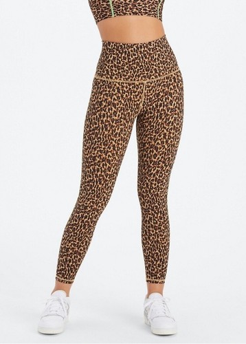 NEW Fabletics Define PowerHold Ultra HW 7/8 Leggings Wavy Cheetah Size Small - Picture 1 of 6