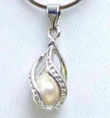 7X Collar Colgante de Gota para Mujer Ostra Natural Deseo Perla Collar Gargantillas - Imagen 5 de 9