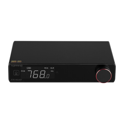 TOPPING E70 VELVET AK4191 AK4499EX USB DAC XMOS XU316 Bluetooth 5.1 LDAC Decoder