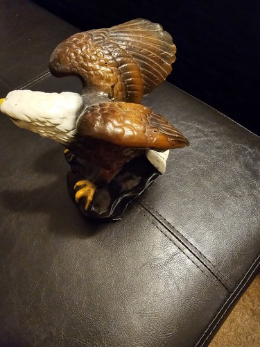 Bald Eagle Wax Candle 6" Height Never Burned 1970's - Picture 6 of 8
