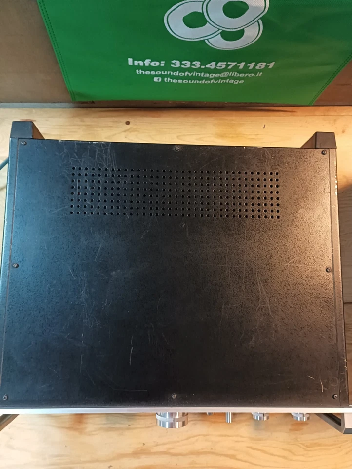 Amplificatore Integrato Lenco A 50 Hi Fi Finale Stereo Silver Finale Foto 4 de 4