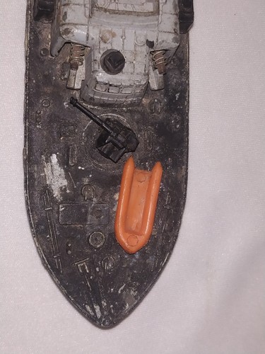 Vintage Die CAST TOY Nave Motore Benzina Aria Mare Rescue Barca Dinky Giocattoli - Foto 11 di 11