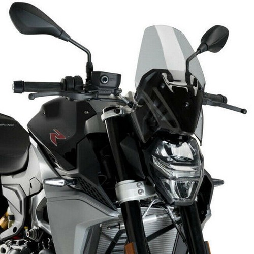 Smoke Grey Windscreen Windshield Shield Wind Deflector For BMW F900R 2019-2024 - Picture 10 of 10