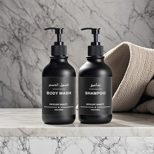 1/2/3 Stück Leer Lotion Pumpflaschen Seifenspender Shampoo Handseifen Flaschen - Bild 5 von 22