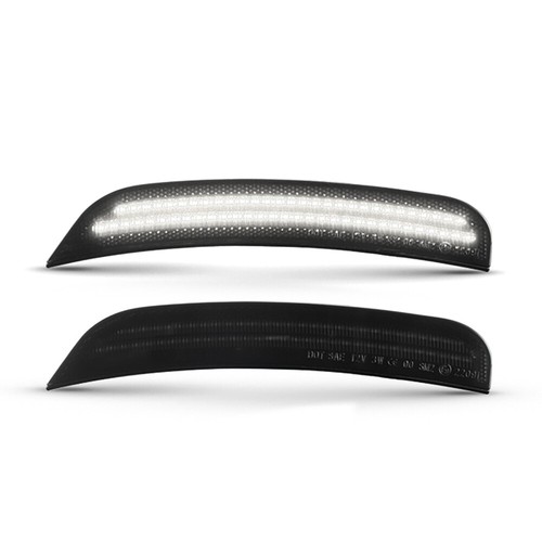 Smoked Sequential LED Side Marker Light Set For 2015-2023 Chrysler 300 300C 300S - Picture 9 of 12