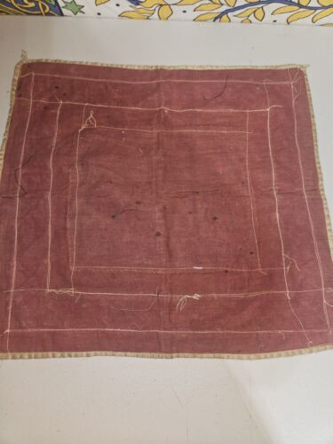 Silk Hand Embroidery Indian Handmade Beaded Floral Wall Hanging Tapestry Art - Picture 16 of 17