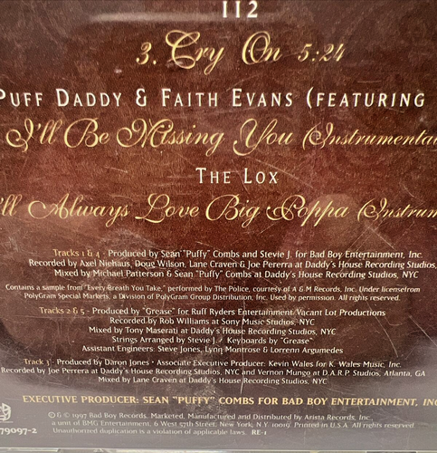 Various Artists : Tribute To The Notorious B.I.G. CD - Imagen 5 de 8