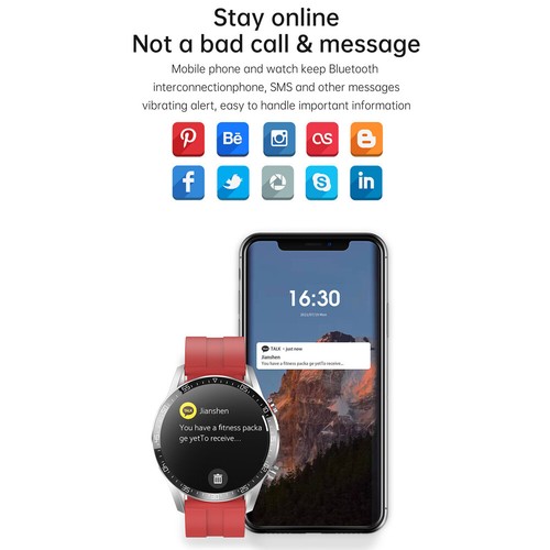 Smart Watch Men Women Bluetooth Call Smartwatch Sport Workout Fitness Tracker - 第 8/18 張圖片
