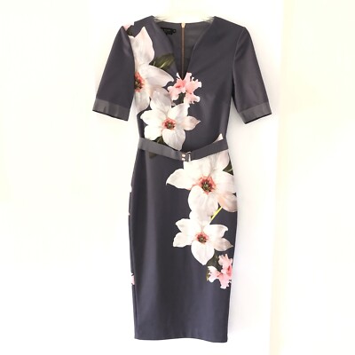 【TED BAKER】オフショル フラワープリントドレス Ted Baker（テッドベーカー）の「ABRIEE フラワープリント