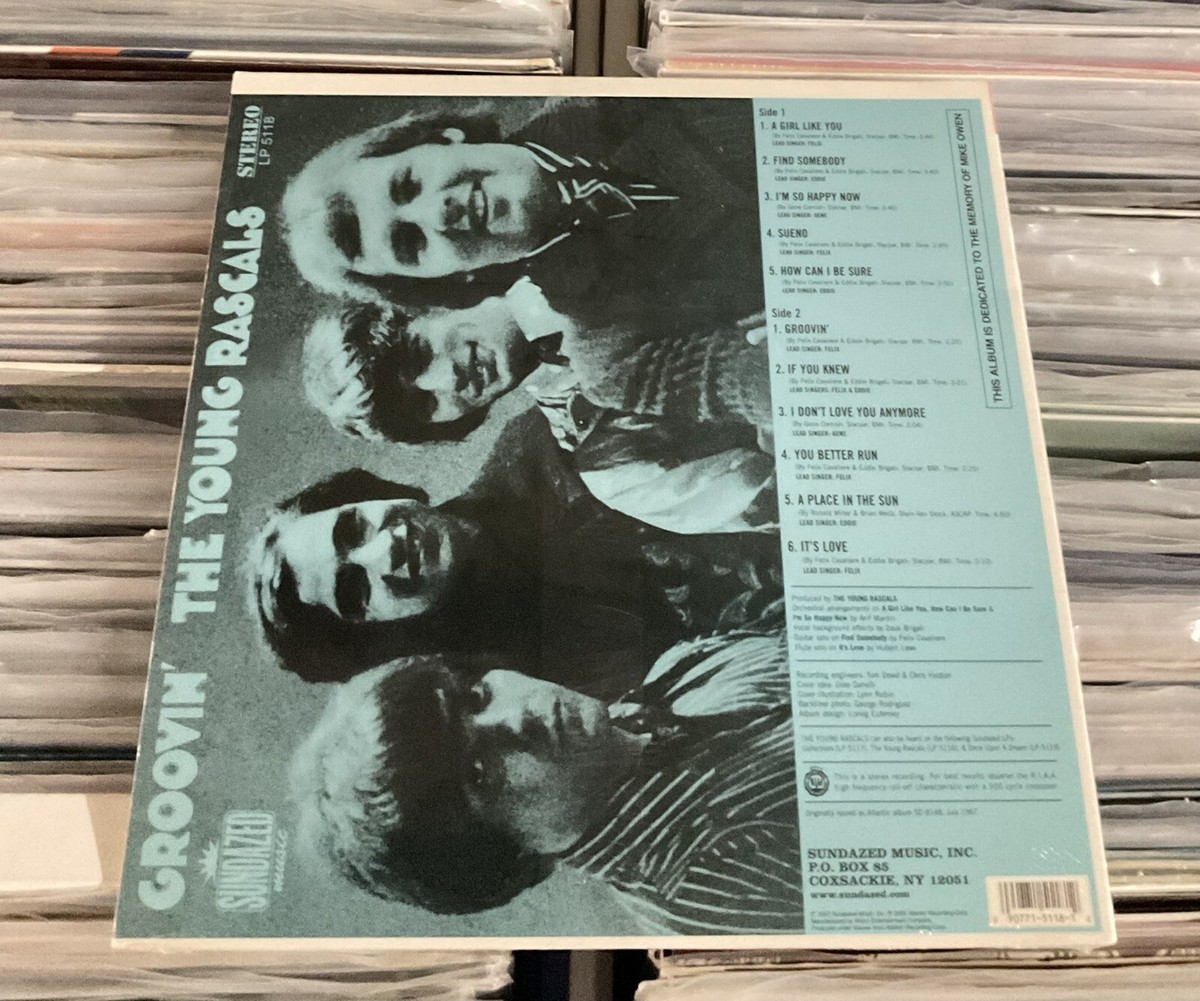 THE YOUNG RARCALS GROOVIN’ LP 2002 Groovin' by The Rascals (Record, 2002) for sale online | eBay