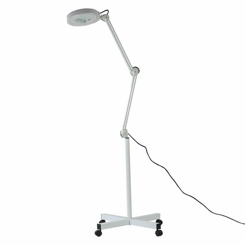 Daylight 5X Magnifying Magnifier Lamp Light Salon Spa Beauty Nail Floor Lamp UK - Picture 12 of 23